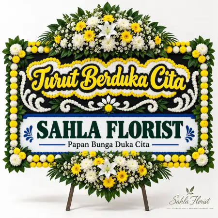 Papan Bunga Duka Meikarta